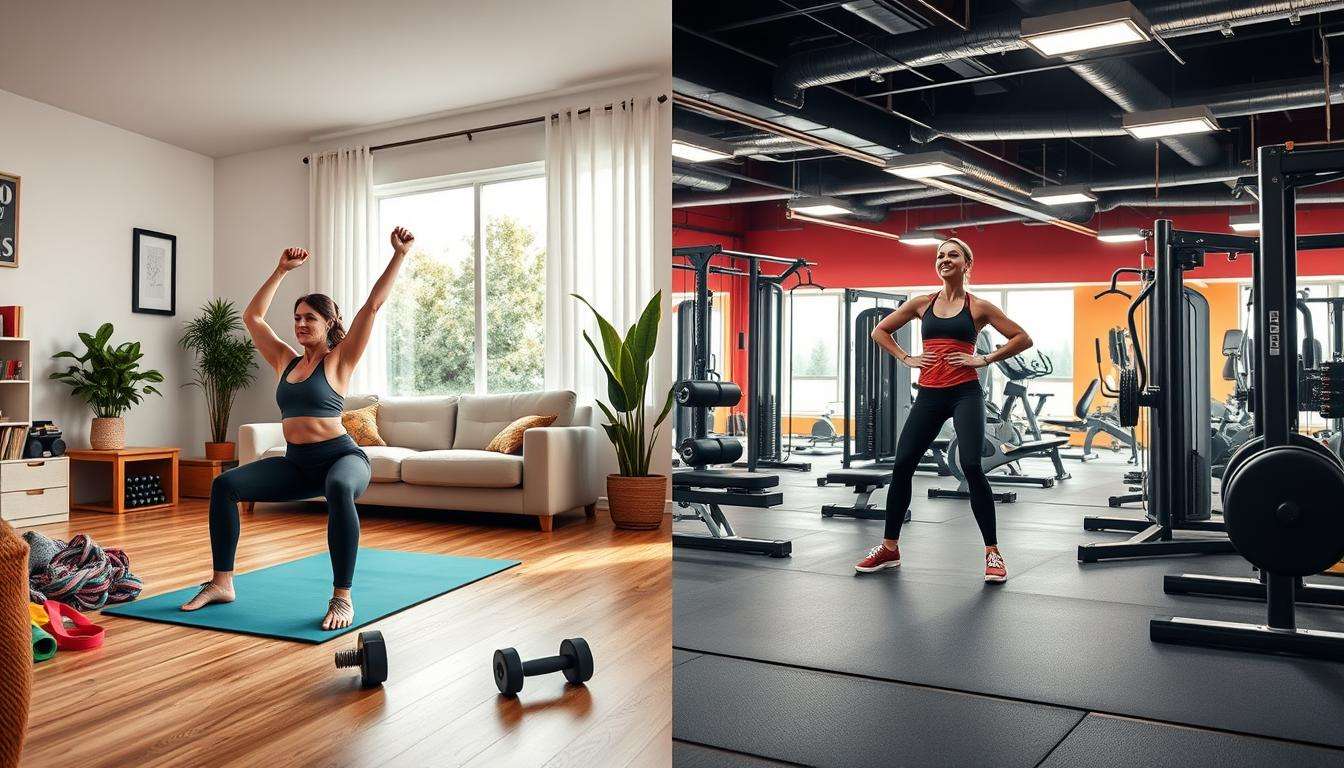 Home Workouts vs. Gym