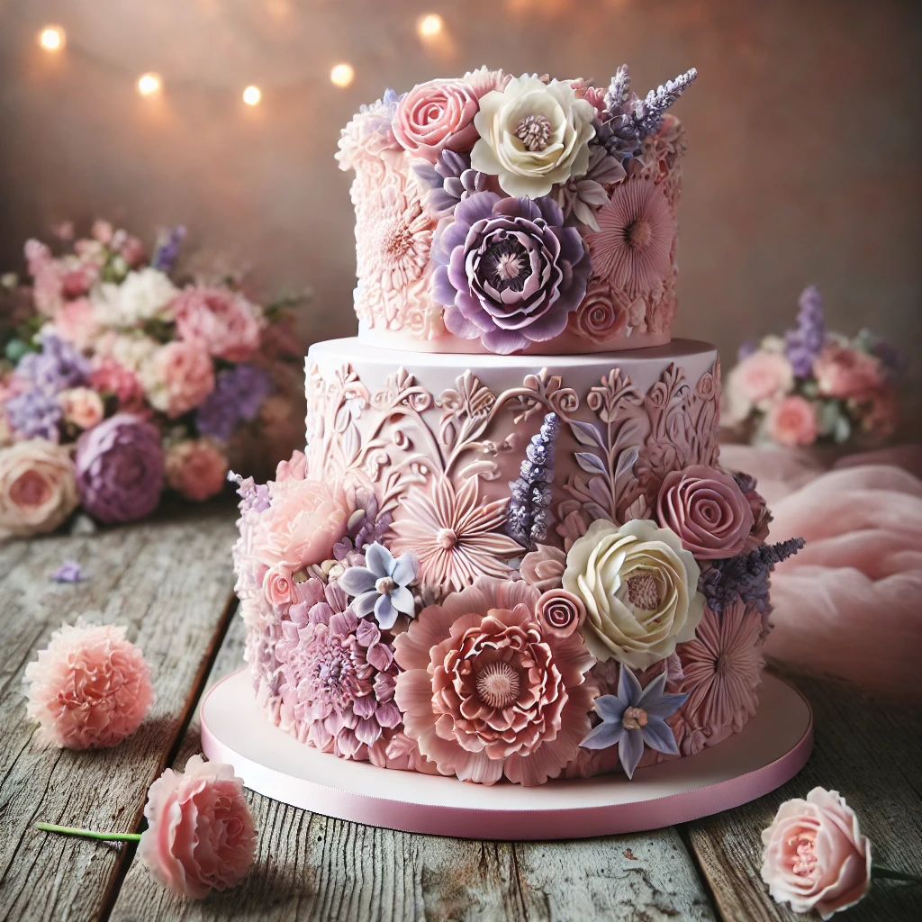 Flower Birthday Cake