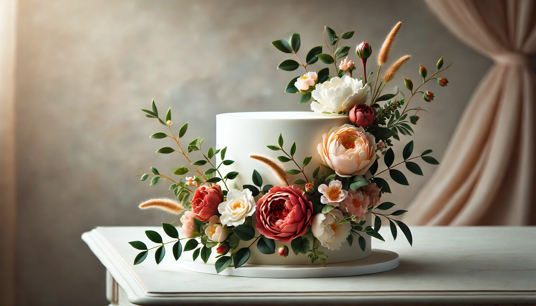 Cake with Flowers